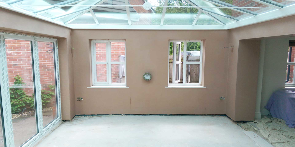 Ultimate Plastering completed plastering project