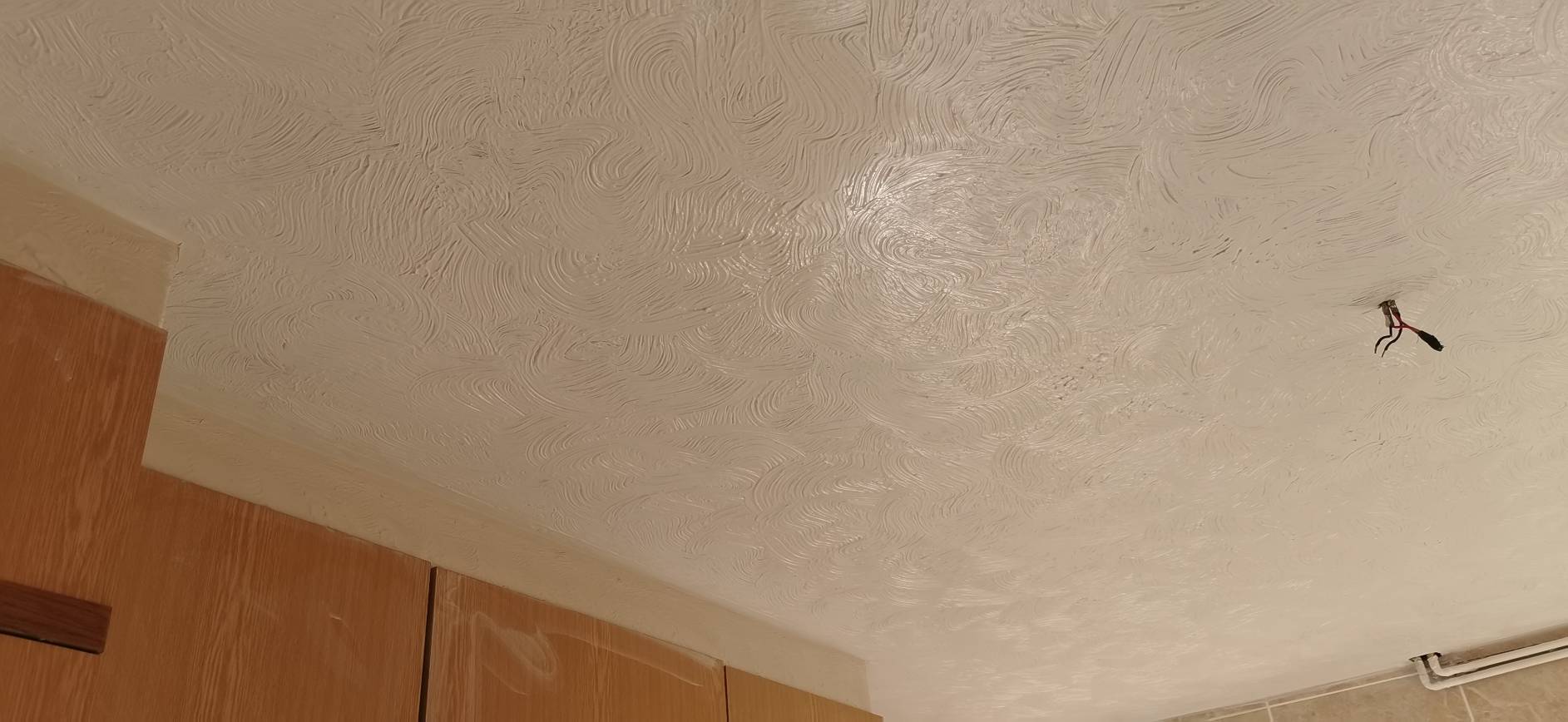 Artex ceiling work completed in Basildon, Essex